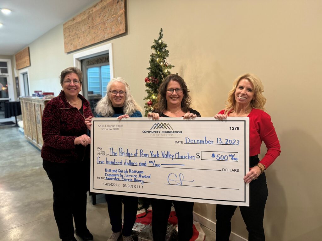 CARRIE HENRY AWARDED THE 2024 BILL AND SARAH RANSOM COMMUNITY SERVICE AWARD